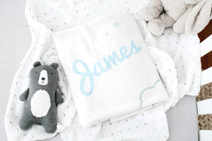 Sleepy Sighs Personalised Blanket