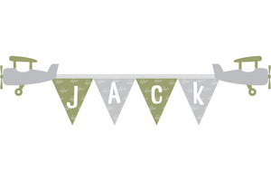 Personalised Bunting wall decal