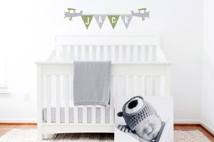 Personalised Bunting wall decal